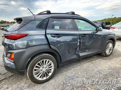Trzecie zdjęcie samochodu z tyłu: 2020 HYUNDAI KONA SEL VIN:KM8K2CAA2LU504215 - miniatura