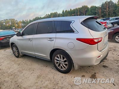 Drugie zdjęcie samochodu z przodu: 2013 INFINITI JX35 BASE VIN:5N1AL0MM1DC351976 - miniatura