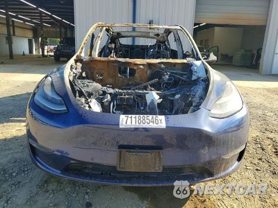 Piąte zdjęcie samochodu w środku: 2020 TESLA MODEL Y VIN:5YJYGDEE7LF006863 - miniatura