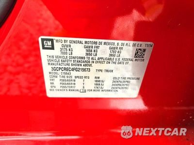 Zdjęcie 12 z 12 samochodu: 2015 CHEVROLET SILVERADO C1500 LT VIN:3GCPCREC4FG215673 - miniatura