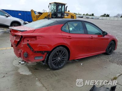 Trzecie zdjęcie samochodu z tyłu: 2021 TOYOTA CAMRY XSE VIN:4T1K61BK4MU042547 - miniatura