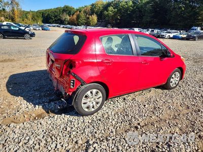 Trzecie zdjęcie samochodu z tyłu: 2014 TOYOTA YARIS 5-DOOR LE VIN:JTDKTUD30ED576456 - miniatura