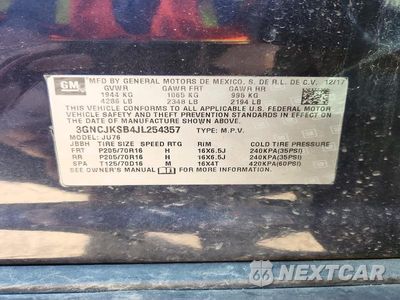 Zdjęcie 13 z 13 samochodu: 2018 CHEVROLET TRAX LS VIN:3GNCJKSB4JL254357 - miniatura
