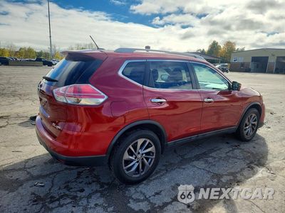 Trzecie zdjęcie samochodu z tyłu: 2016 NISSAN ROGUE SL VIN:5N1AT2MV9GC854468 - miniatura
