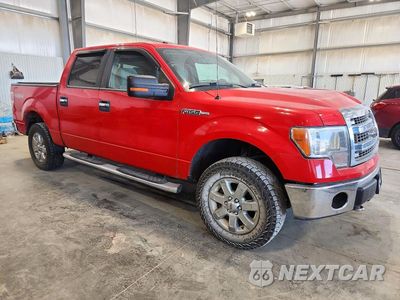 Czwarte zdjęcie samochodu z boku: 2013 FORD F150 SUPERCREW VIN:1FTFW1EF6DKG28327 - miniatura