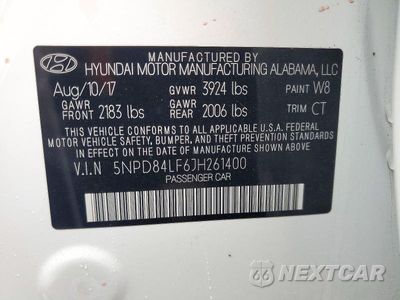 Zdjęcie 13 z 13 samochodu: 2018 HYUNDAI ELANTRA VALUE EDITION VIN:5NPD84LF6JH261400 - miniatura