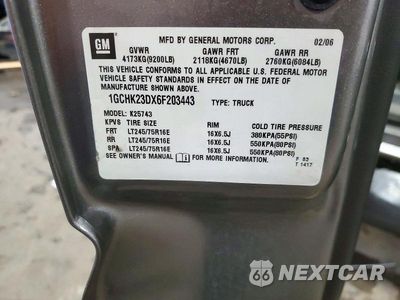 Zdjęcie 12 z 12 samochodu: 2006 CHEVROLET SILVERADO K2500 HEAVY DUTY VIN:1GCHK23DX6F203443 - miniatura