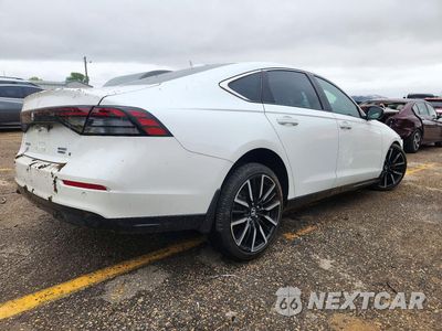 Trzecie zdjęcie samochodu z tyłu: 2023 HONDA ACCORD TOURING HYBRID VIN:1HGCY2F82PA042920 - miniatura