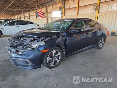 2020 HONDA CIVIC LX 19XFC2F61LE001761 - główne zdjęcie licytacji z USA - miniatura