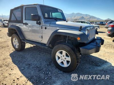 Czwarte zdjęcie samochodu z boku: 2016 JEEP WRANGLER SPORT VIN:1C4AJWAG9GL135888 - miniatura