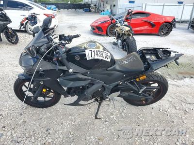 Trzecie zdjęcie samochodu z tyłu: 2015 YAMAHA YZFR3 VIN:MH3RH06Y1FK002089 - miniatura