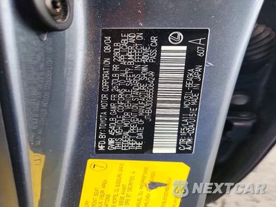 Zdjęcie 12 z 12 samochodu: 2005 LEXUS ES 330 VIN:JTHBA30G855064249 - miniatura