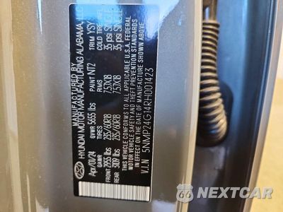 Zdjęcie 13 z 13 samochodu: 2024 HYUNDAI SANTA FE SEL VIN:5NMP24G14RH001423 - miniatura