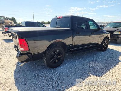 Trzecie zdjęcie samochodu z tyłu: 2018 RAM 1500 SLT VIN:1C6RR6LT0JS239745 - miniatura