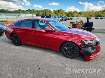 Czwarte zdjęcie samochodu z boku: 2019 HONDA ACCORD LX VIN:1HGCV1F13KA075519 - miniatura