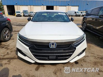 Piąte zdjęcie samochodu w środku: 2022 HONDA ACCORD HYBRID SPORT VIN:1HGCV3F26NA030549 - miniatura