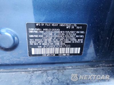 Zdjęcie 13 z 13 samochodu: 2012 SUBARU FORESTER 2.5X PREMIUM VIN:JF2SHADC1CH417503 - miniatura