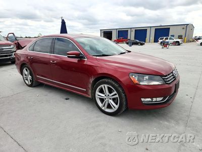 Czwarte zdjęcie samochodu z boku: 2015 VOLKSWAGEN PASSAT SEL VIN:1VWCV7A32FC012929 - miniatura
