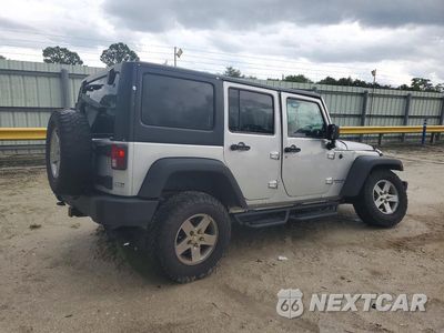 Trzecie zdjęcie samochodu z tyłu: 2012 JEEP WRANGLER UNLIMITED RUBICON VIN:1C4BJWFGXCL143022 - miniatura