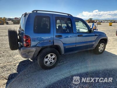 Trzecie zdjęcie samochodu z tyłu: 2006 JEEP LIBERTY SPORT VIN:1J4GL48K26W124323 - miniatura