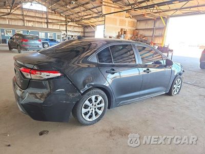 Trzecie zdjęcie samochodu z tyłu: 2021 TOYOTA COROLLA LE VIN:5YFEPMAE3MP211658 - miniatura