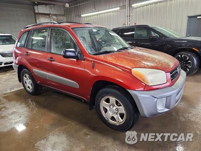 Czwarte zdjęcie samochodu z boku: 2003 TOYOTA RAV4 BASE VIN:JTEGH20V730086387 - miniatura