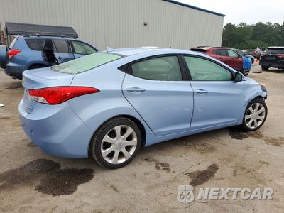 Trzecie zdjęcie samochodu z tyłu: 2012 HYUNDAI ELANTRA LIMITED VIN:KMHDH4AE9CU334998 - miniatura