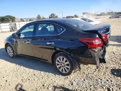 Drugie zdjęcie samochodu z przodu: 2019 NISSAN SENTRA S VIN:3N1AB7AP9KY204231 - miniatura