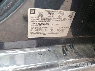 Zdjęcie 12 z 12 samochodu: 2019 CHEVROLET SILVERADO LD K1500 LT VIN:2GCVKPEC1K1111143 - miniatura