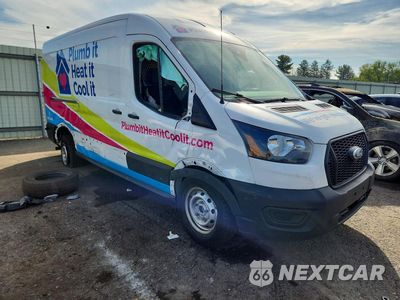 Czwarte zdjęcie samochodu z boku: 2024 FORD TRANSIT T-250 VIN:1FTBR1C81RKB33583 - miniatura