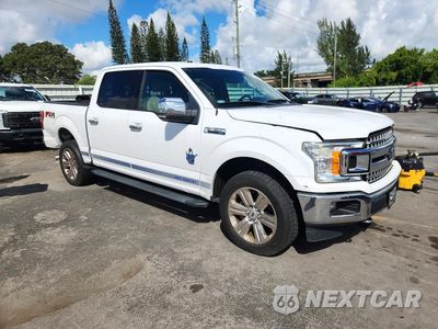 Czwarte zdjęcie samochodu z boku: 2018 FORD F150 SUPERCREW VIN:1FTEW1EG5JKC98275 - miniatura