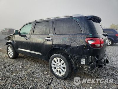 Drugie zdjęcie samochodu z przodu: 2018 TOYOTA SEQUOIA PLATINUM VIN:5TDDY5G1XJS163386 - miniatura