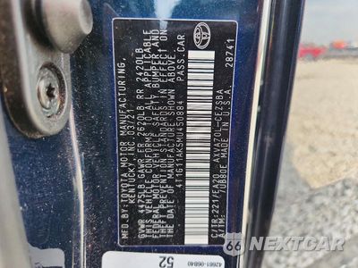 Zdjęcie 12 z 12 samochodu: 2021 TOYOTA CAMRY SE VIN:4T1G11AK5MU450884 - miniatura