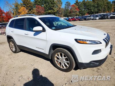 Czwarte zdjęcie samochodu z boku: 2014 JEEP CHEROKEE LATITUDE VIN:1C4PJLCB4EW126425 - miniatura