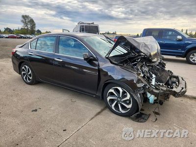 Czwarte zdjęcie samochodu z boku: 2016 HONDA ACCORD EXL VIN:1HGCR2F87GA202478 - miniatura