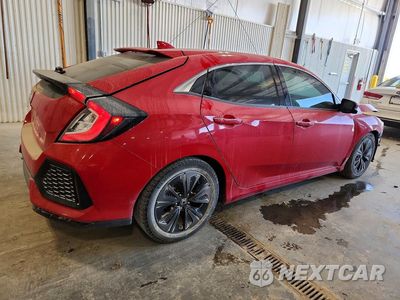 Trzecie zdjęcie samochodu z tyłu: 2017 HONDA CIVIC EX VIN:SHHFK7H50HU225737 - miniatura