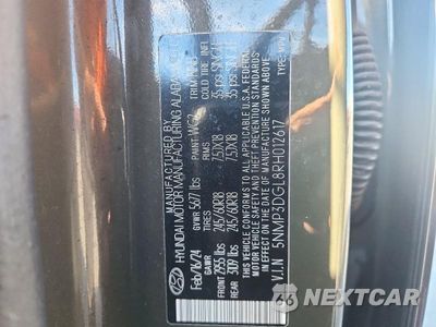 Zdjęcie 12 z 12 samochodu: 2024 HYUNDAI SANTA FE XRT VIN:5NMP3DGL8RH012617 - miniatura