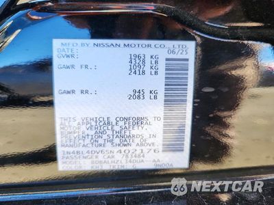 Zdjęcie 12 z 12 samochodu: 2025 NISSAN ALTIMA SV VIN:1N4BL4DV6SN402176 - miniatura