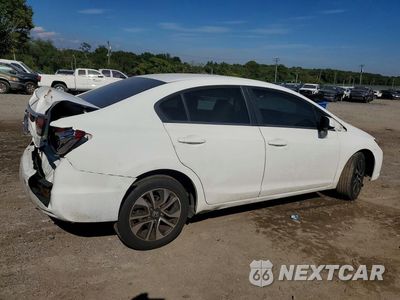 Trzecie zdjęcie samochodu z tyłu: 2013 HONDA CIVIC EX VIN:19XFB2F88DE260463 - miniatura