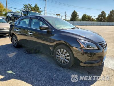 Czwarte zdjęcie samochodu z boku: 2014 NISSAN SENTRA SV VIN:3N1AB7AP6EL668238 - miniatura