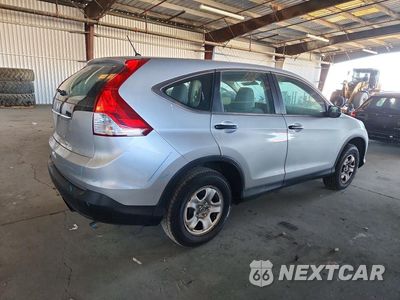 Trzecie zdjęcie samochodu z tyłu: 2013 HONDA CR-V LX VIN:3CZRM3H32DG712775 - miniatura