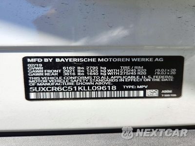 Zdjęcie 14 z 14 samochodu: 2019 BMW X5 XDRIVE40I VIN:5UXCR6C51KLL09618 - miniatura