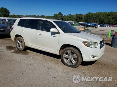 Czwarte zdjęcie samochodu z boku: 2010 TOYOTA HIGHLANDER SPORT VIN:5TDXK3EH5AS003032 - miniatura