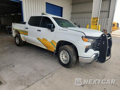 Czwarte zdjęcie samochodu z boku: 2023 CHEVROLET SILVERADO K1500 VIN:2GCUDAED7P1115474 - miniatura