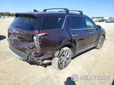 Trzecie zdjęcie samochodu z tyłu: 2021 HYUNDAI PALISADE SEL VIN:KM8R4DHE7MU221866 - miniatura