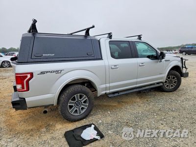Trzecie zdjęcie samochodu z tyłu: 2016 FORD F150 SUPERCREW VIN:1FTEW1EG8GKD37613 - miniatura