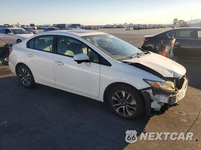 Czwarte zdjęcie samochodu z boku: 2015 HONDA CIVIC EX VIN:19XFB2F89FE275699 - miniatura