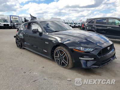 Czwarte zdjęcie samochodu z boku: 2021 FORD MUSTANG GT VIN:1FA6P8CF0M5116754 - miniatura