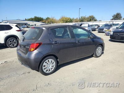 Trzecie zdjęcie samochodu z tyłu: 2017 TOYOTA YARIS 5-DOOR L FLEET VIN:VNKKTUD3XHA082456 - miniatura