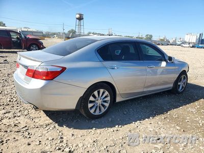 Trzecie zdjęcie samochodu z tyłu: 2014 HONDA ACCORD EX VIN:1HGCR2F77EA187887 - miniatura
